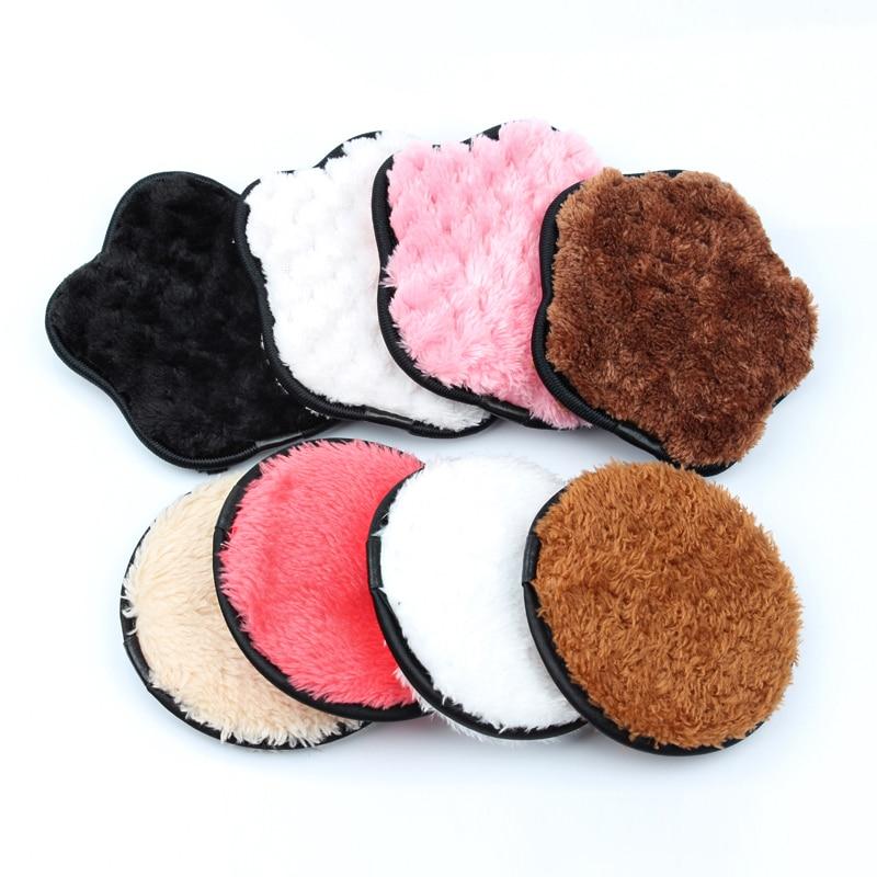 3PCS Makeup Removal Sponge Flutter Wash Cleaning Cotton Flapping Reusable Wet Sponge Face Puff Soft Natural Cleaner Tools NEW