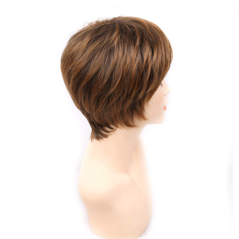 Highlights Short Straight Non-Lace Synthetic Hair Wig Highlights Short Straight Non-Lace Synthetic Hair Wig