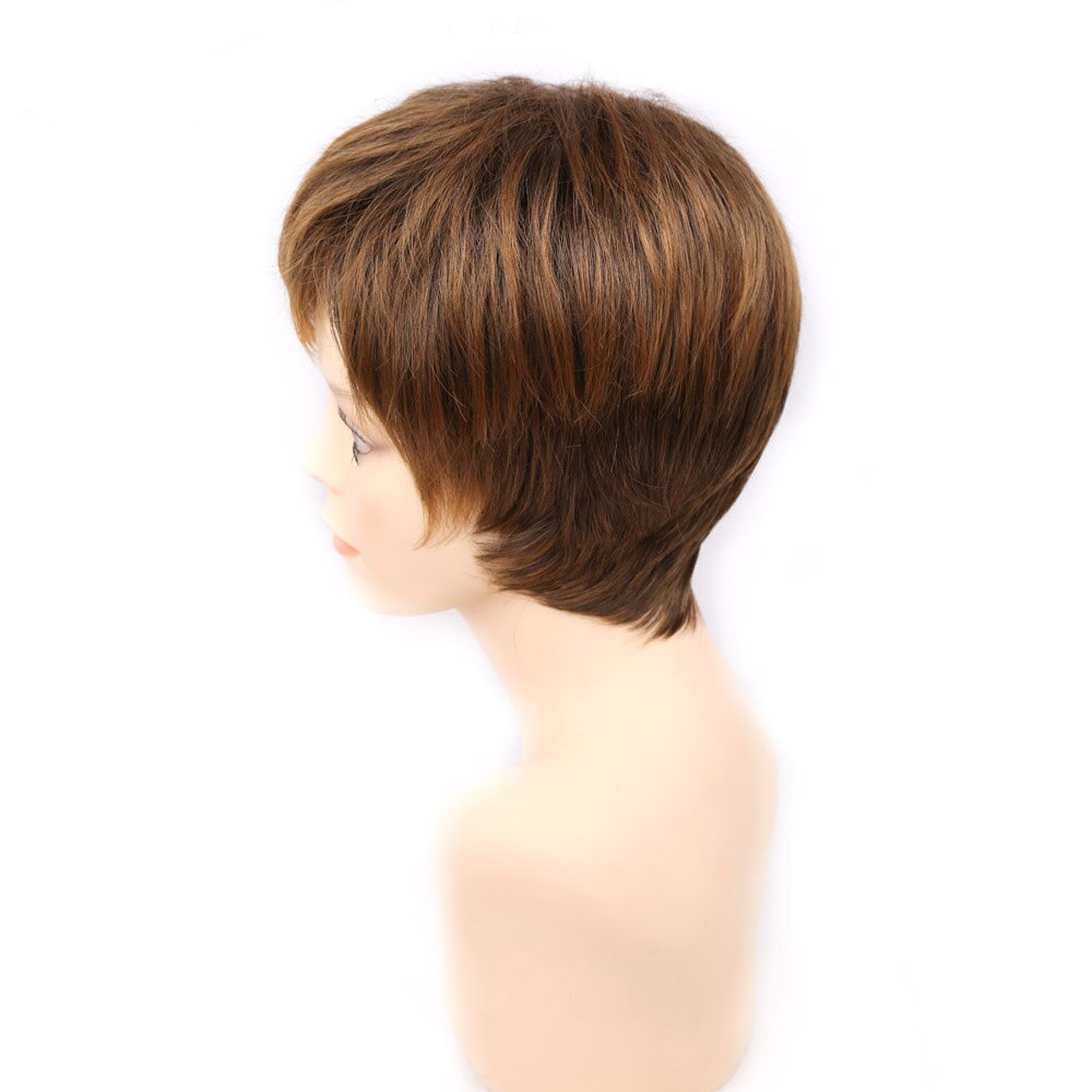 Highlights Short Straight Non-Lace Synthetic Hair Wig Highlights Short Straight Non-Lace Synthetic Hair Wig