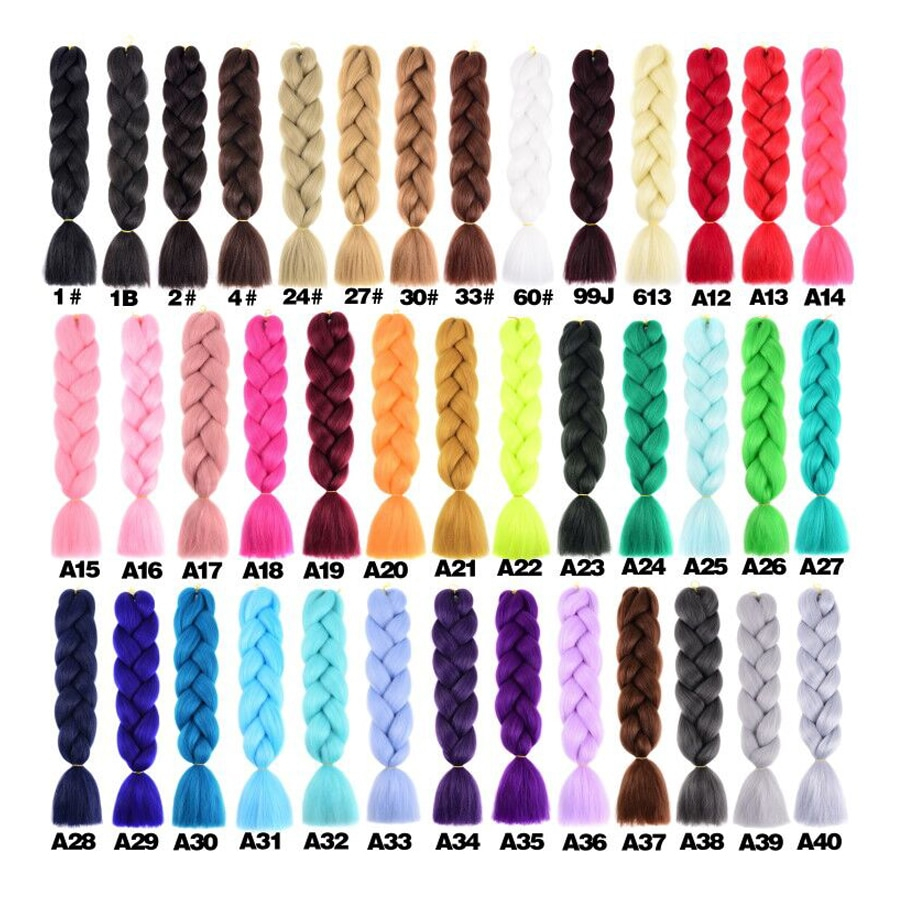 Ombre Color Synthetic Hair Braids