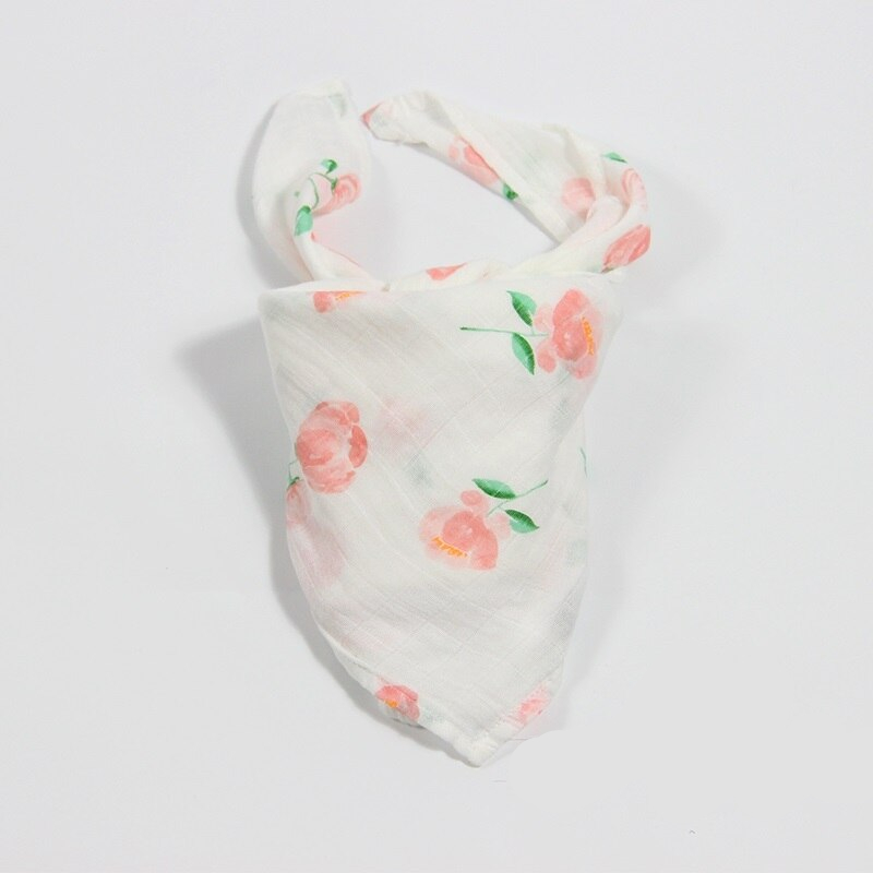 Floral Printed Organic Bamboo Cotton Soft Muslin