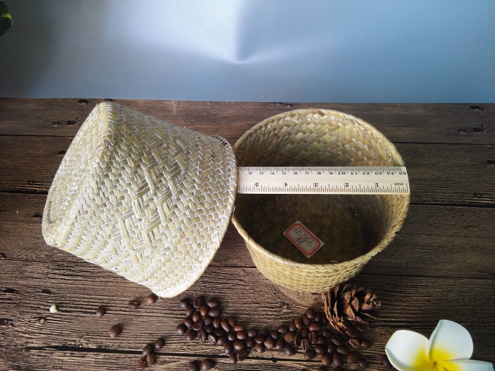 Woven Bamboo Storage Basket