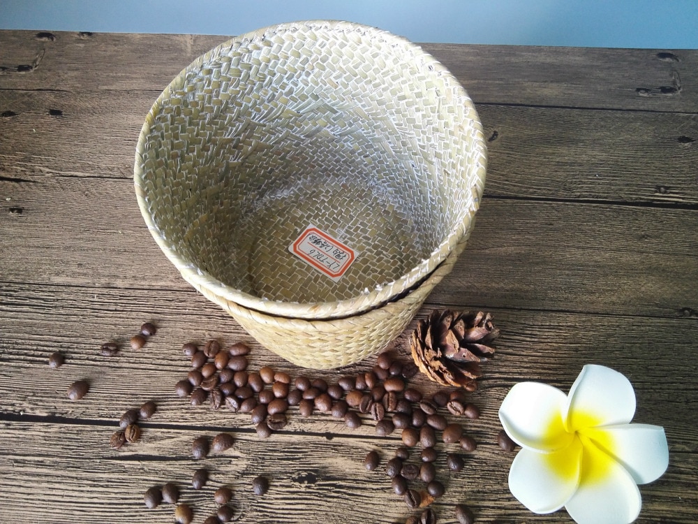 Woven Bamboo Storage Basket