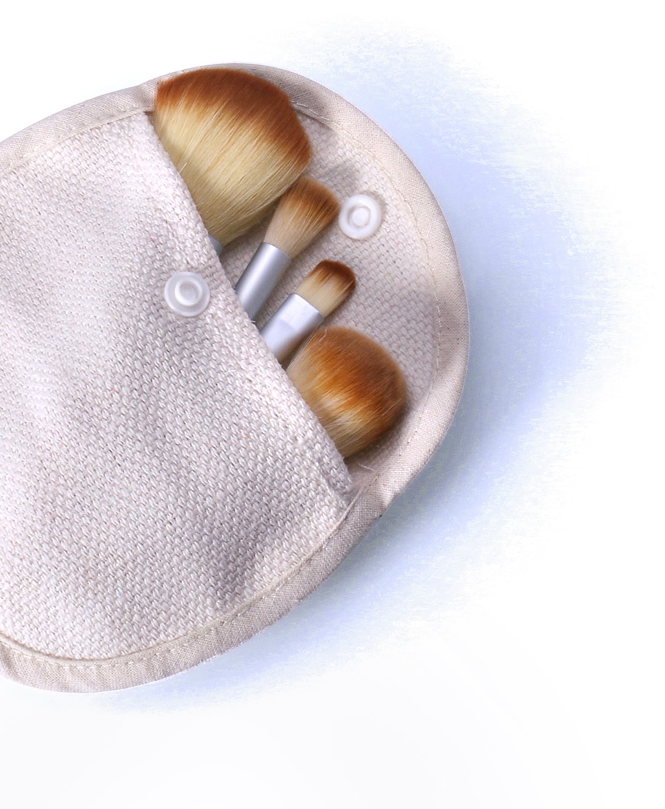 Bamboo Makeup Brushes Set