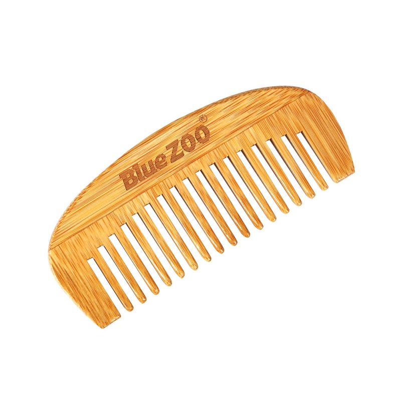 Men's Bamboo Hair and Beard Comb
