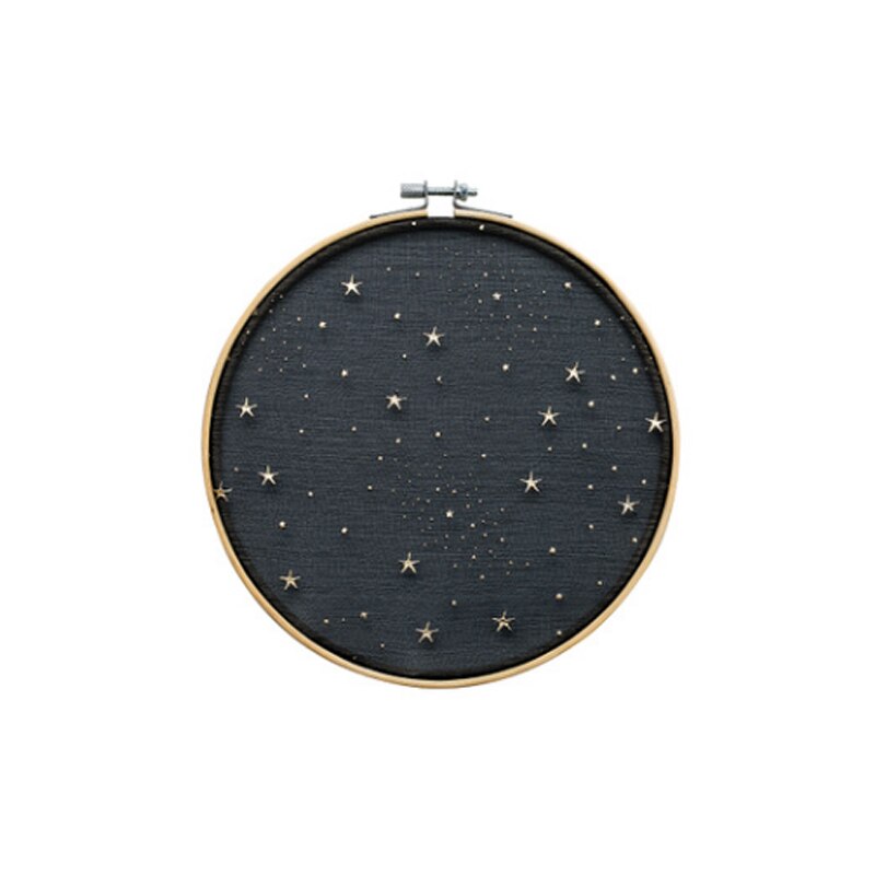 Bamboo / Mesh Decoration with Stars Pattern