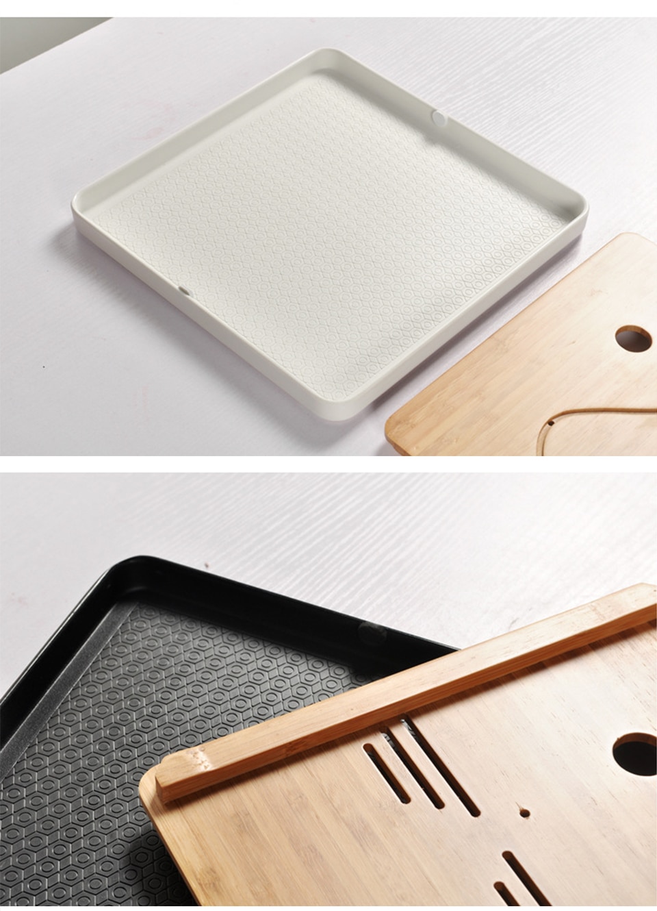 Bamboo Tea Tray Saucer