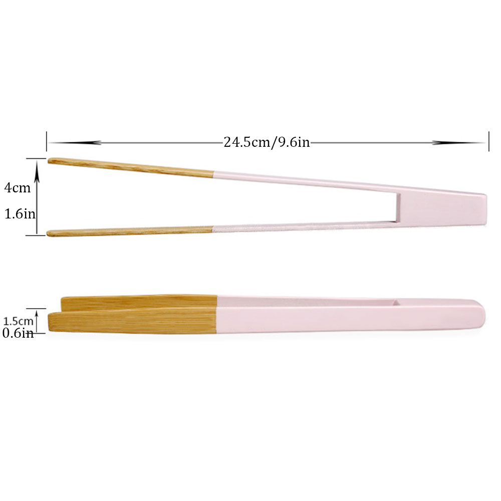 Kitchen Bamboo BBQ Tongs