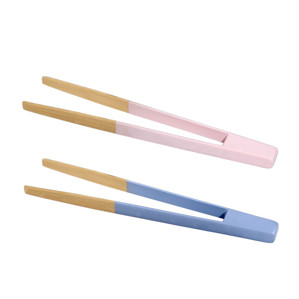 Kitchen Bamboo BBQ Tongs