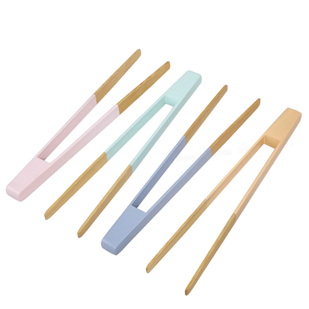 Kitchen Bamboo BBQ Tongs