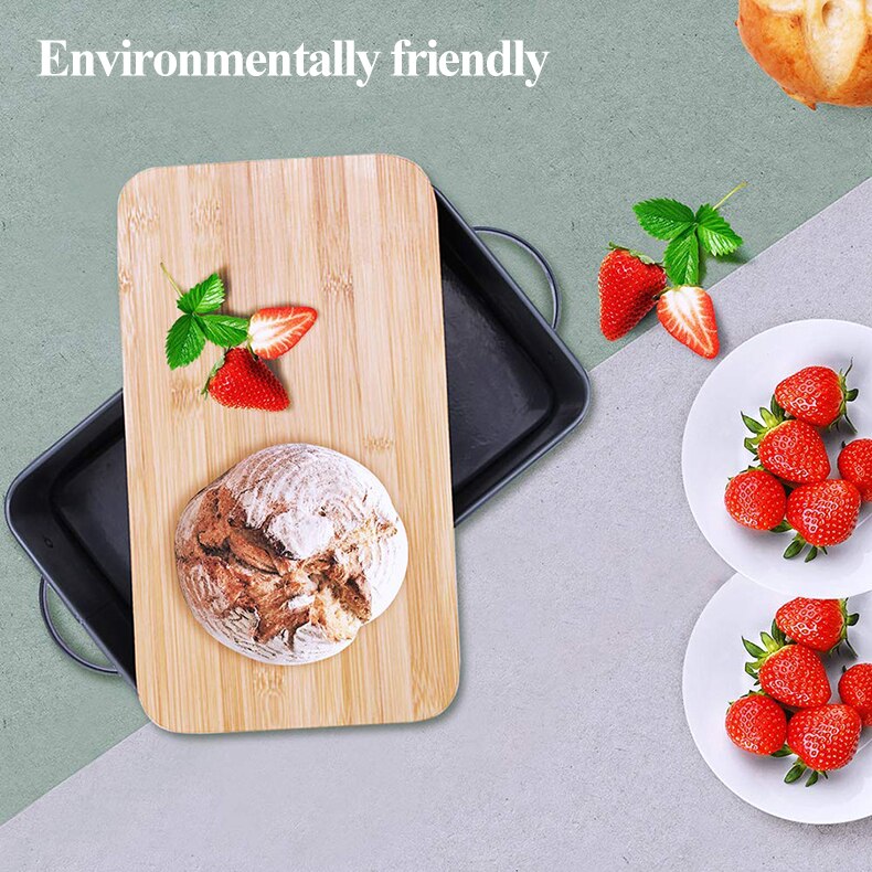 Storage Brad Box with Bamboo Cutting Board