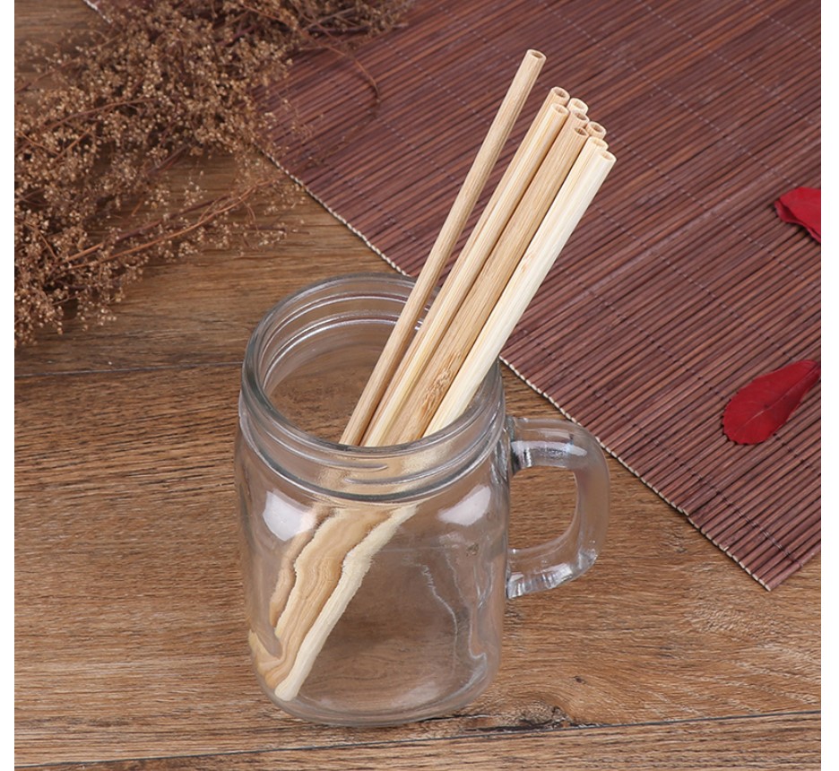 Bamboo Straws 5 Pcs Set